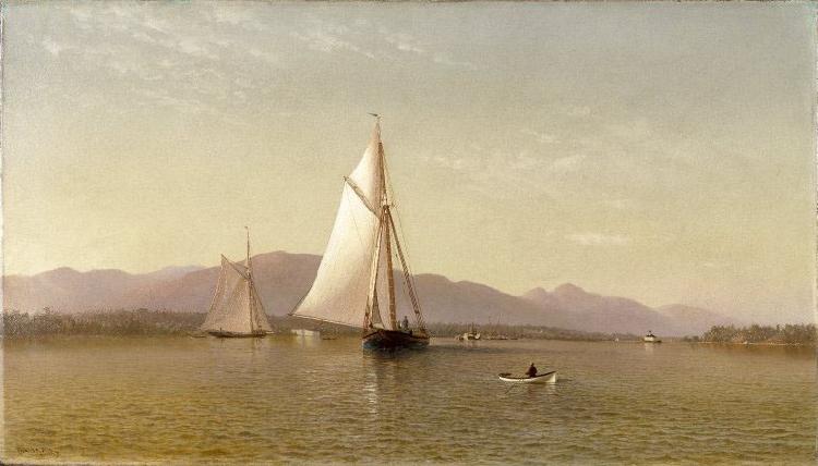unknow artist The Hudson at the Tappan Zee Spain oil painting art